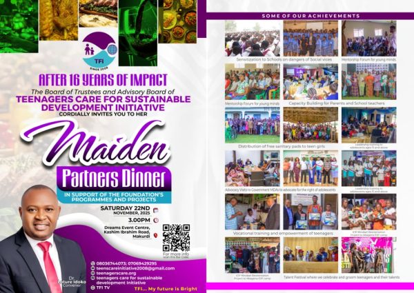 TFI INVITES YOU TO ATTEND MAIDEN PARTNERS LAUNCH